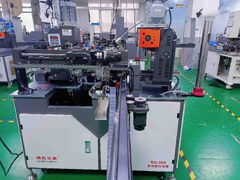 全自動并線打端子機，排線打端機，護(hù)套線靜音端子機